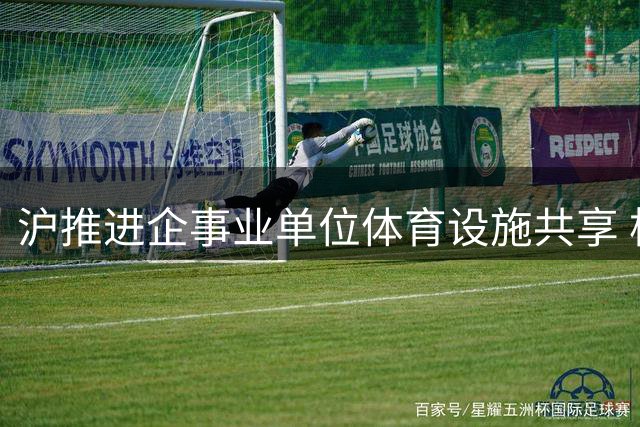 沪推进企事业单位体育设施共享 构建全民健身新格局